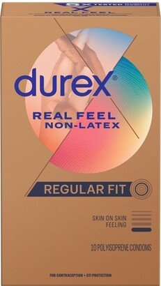 RealFeel Non-Latex Lubricated Condoms - 10ct