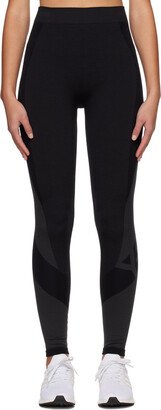 Black Seamless Leggings-AB