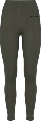 Jil Sander+ Logo Printed High-Waisted Leggings