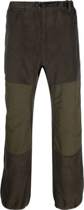 Polartec panelled fleece track pants