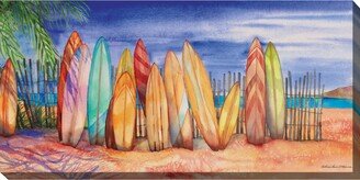 Surfs Up Indoor/Outdoor Art, 48 x 24