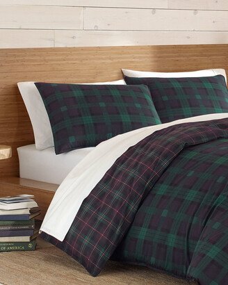 Woodland Tartan Green Duvet Cover Set