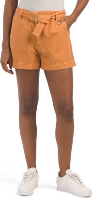 Justine Belted Shorts for Women