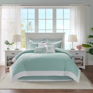 Coastline Aqua Comforter Set