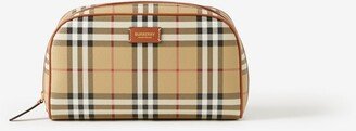 Medium Check Travel Pouch