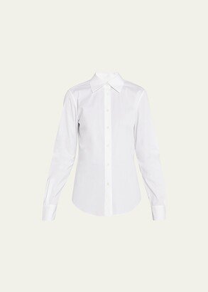 Button-Down Spread-Collar Shirt