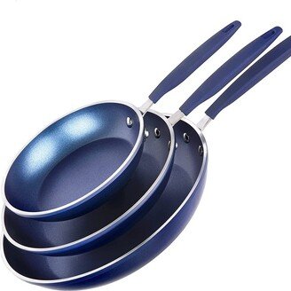 GraniteStone Easy Grip 3 Pack Skillet Set