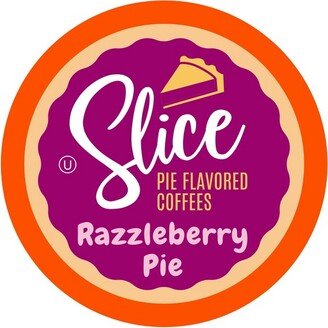 Slice Coffee Slice Flavored Coffee Pods, Keurig 2.0 K-cup compatible, Razzelberry Pie, 40 Count
