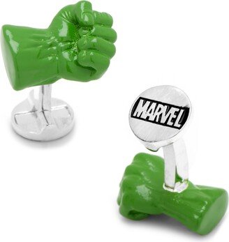 3D Hulk Fist Cufflinks