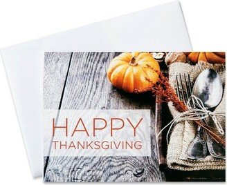 CEO Cards Thanksgiving Greeting Card Box Set of 25 Cards & 26 Envelopes - TH1510