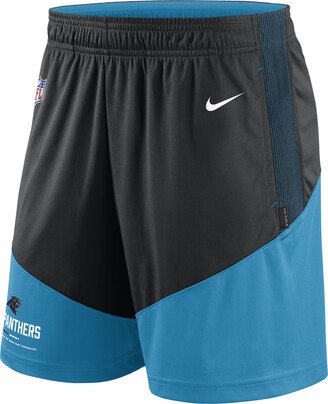 Men's Dri-FIT Primary Lockup (NFL Carolina Panthers) Shorts in Black