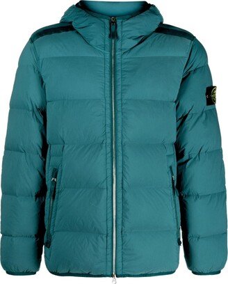 Seamless Tunnel Nylon Down-TC padded jacket