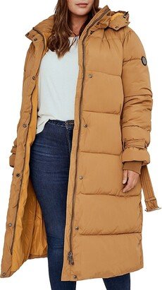 Plus Mara Hooded Puffer Coat