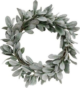 Frosted Lamb's Ear Wreath - 11