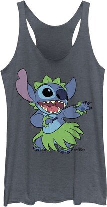 Disney Lilo & Stitch Big Hula Women's Racerback Tank Top