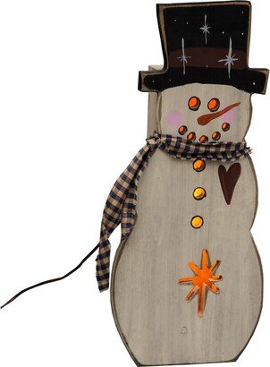 Kunkle Holdings LLC Winter Farmhouse Luminary Snowman