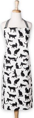 Cotton Cat Print Apron