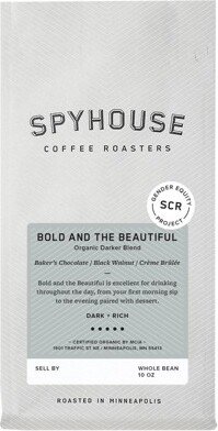 Spyhouse Coffee Roasters Bold & The Beautiful Organic Dark Roast Blend - 10oz