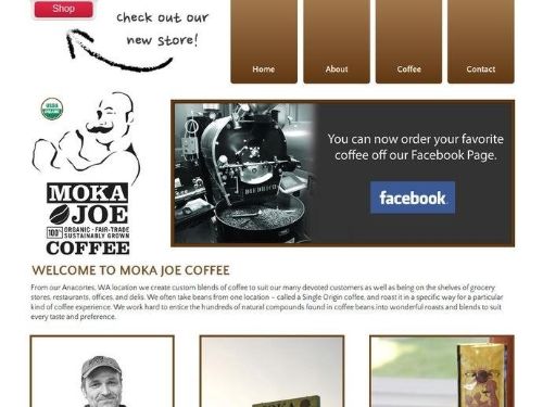 Moka Joe Organic Coffee Beans Promo Codes & Coupons