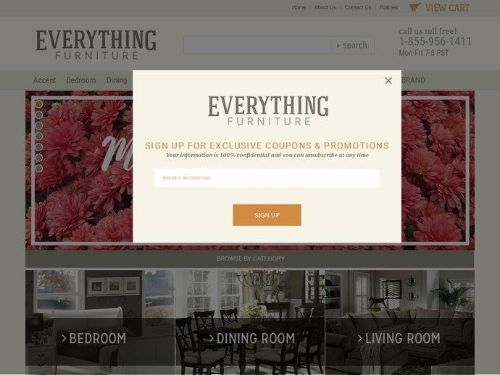 Everything Furniture Promo Codes & Coupons