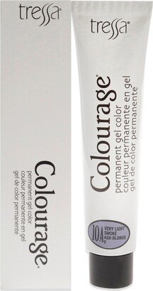 Colourage Permanent Gel Color - 10A Very Light Smoke Ash Blonde by for Unisex - 2 oz Hair Color