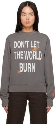 Gray Burn Sweatshirt