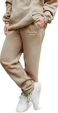 The Mayfair Group Empathy Always Embroidered Sweatpants