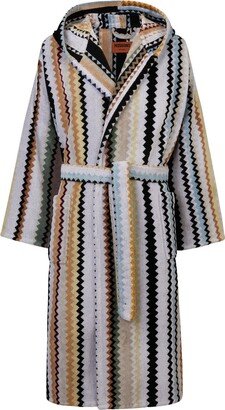 MISSONI HOME COLLECTION Curt hooded bathrobe