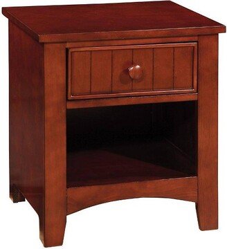 Mereu 1 Drawer Nightstand Cherry - HOMES: Inside + Out