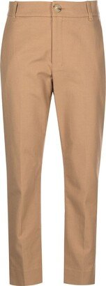 Slim-Fit Cigarette Trousers-AA