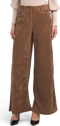 Wide Leg Corduroy Pants for Women