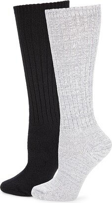 2-Pack Super Soft Crew Socks