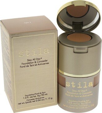 Stay All Day Foundation and Concealer - 3 Light by for Women - 1 oz Makeup