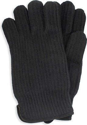 Ribbed Cashmere Gloves-AA