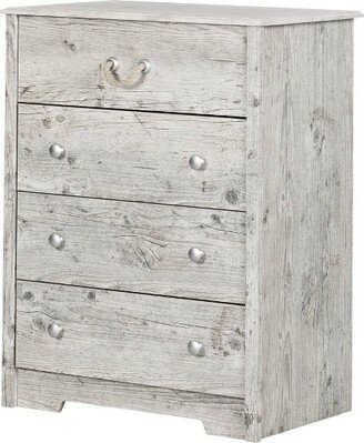 4 Drawer Aviron Chest Seaside Pine