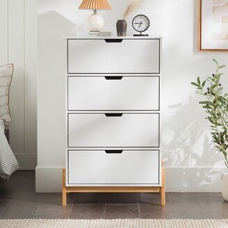 Middlebrook Designs Middlebrook Minimal 4-Drawer Solid Wood Dresser