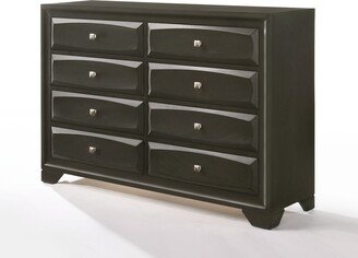 CDecor Ellingson Antique Grey 8-drawer Dresser