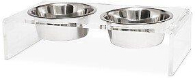 Hiddin Double Feeder Pet Bowls & Stand