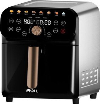 Whall 12-in-1 Stainless Steel 6.3Qt Air Fryer Oven with LED Digital Touchscreen