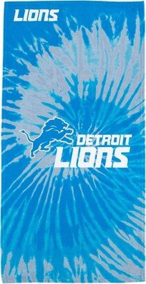 NFL Detroit Lions Pyschedelic Beach Towel