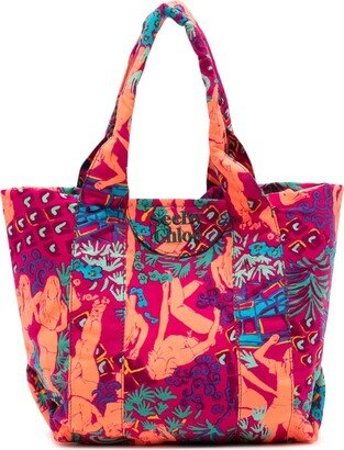 Laetizia graphic-printed tote bag