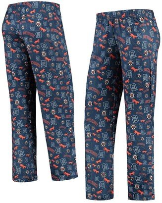 Foco Women's Navy Detroit Tigers Retro Print Sleep Pants