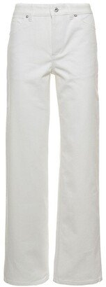 Jil Sander+ Button Detailed Straight Leg Jeans