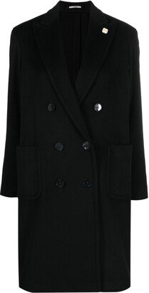 Double-Breasted Woollen Coat