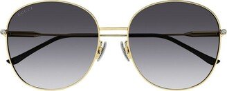 Round-Frame Sunglasses-AE