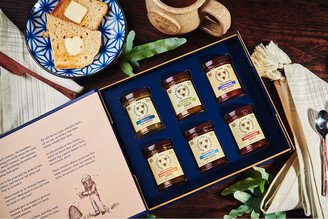 Savannah Bee Company Artisanal Honey Book 6-Piece Gift Set