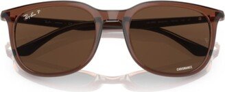 Square Frame Sunglasses-AG