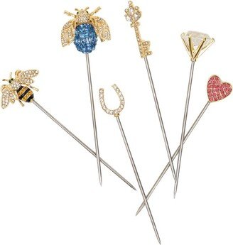 Wedding Cocktail Picks (Set Of 6)