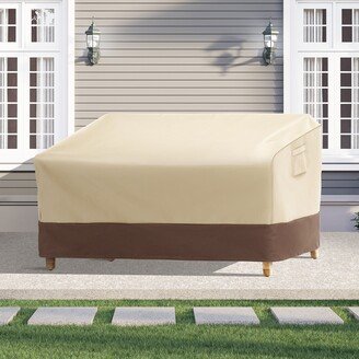 LIVOOSUN Heavy Duty Sofa Cover,Patio Sofa Cover Size for 2 or 3-Seat