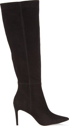 COLLECTION 87MM Suede Stiletto Knee-High Boots